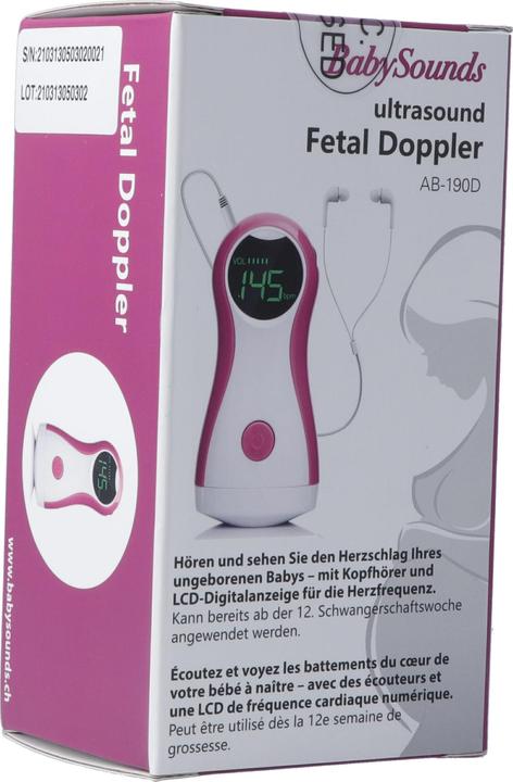 Actual product image Babysounds Fetal Doppler with headphones (Fetal Doppler)