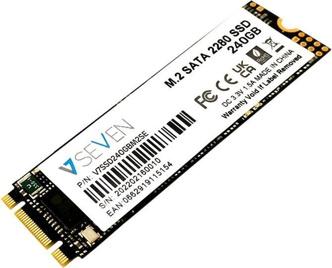Actual product image V7 240GB M.2 SATA SSD M.2 3D (240 GB, M.2 2280)