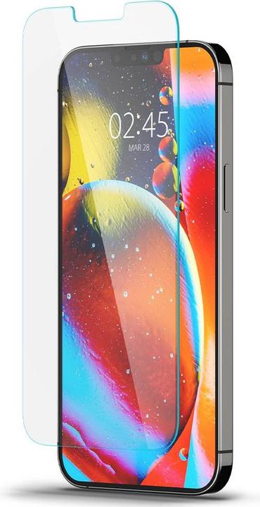 Produktbild Spigen Glas.tR EZ Fit (2 Stück, Apple iPhone 14, Apple iPhone 13, Apple iPhone 13 Pro)