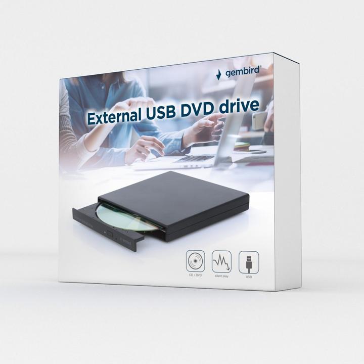 Image du produit Gembird DVD-USB-04 (Graveur de CD, Graveur de DVD)