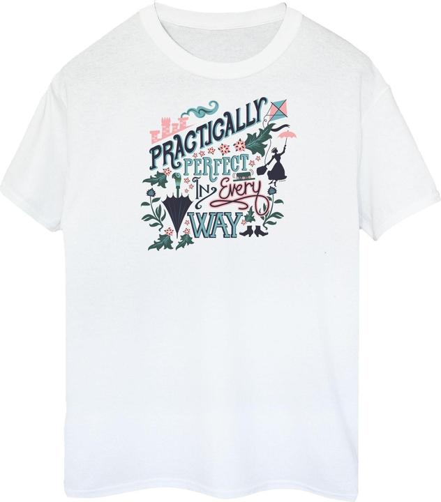 Produktbild Mary Poppins Praktisch Perfekt In Jeder Hinsicht Baumwolle Boyfriend TShirt (3XL)