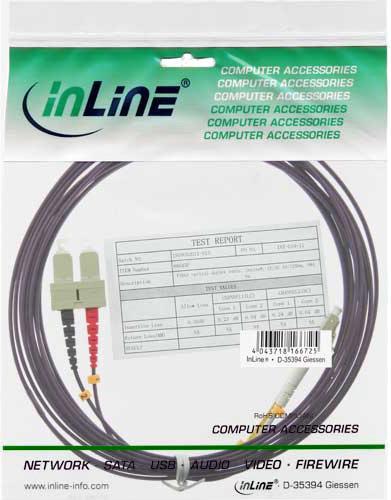 Image du produit InLine LWL Câble duplex (CAT6, 10 m)