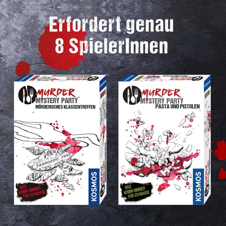 Produktbild Kosmos Murder Mystery Party - Pasta & Pistolen (Deutsch)