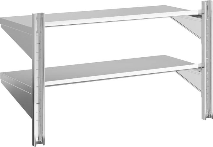 Actual product image VidaXL Wall shelf with 2 shelves Noble (100 x 40 x 60 cm)