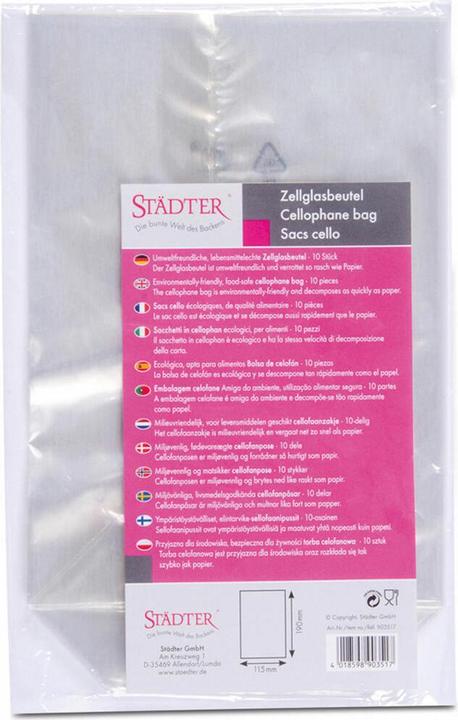 Image du produit Städter Sachets de pralines 11,5x19 cm (10 x)