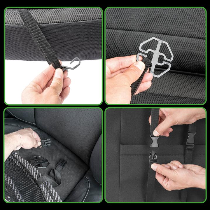Actual product image CarComfort Bamboo seat cover