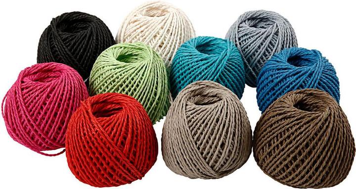 Creativ Company Paper yarn colour, 10x40m