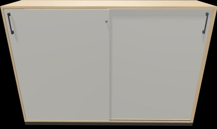 Actual product image Narbutas Choice sliding door cabinet (160 x 40 x 111.5 cm)