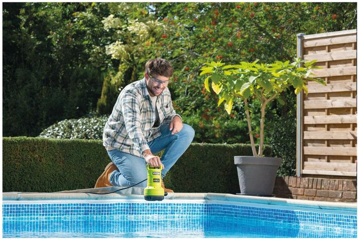 Image du produit Ryobi 18V vandens siurblys (Pompe des égouts)