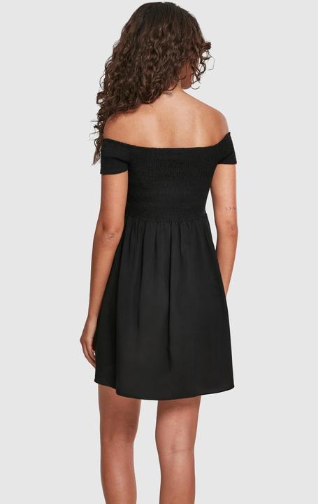 Actual product image Urban Classics Ladies Smoked Off Shoulder Dress (M)