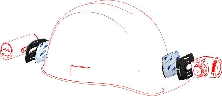 Ledlenser Helmet Connecting Kit