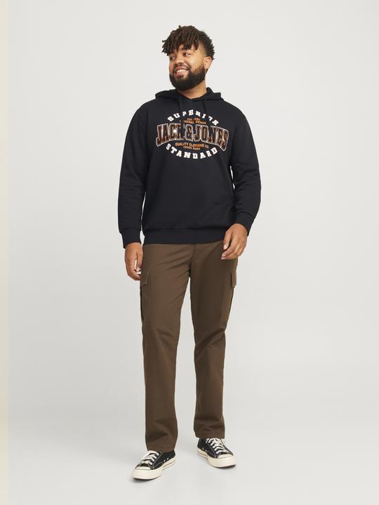 Produktbild Jack & Jones JJELOGO SWEAT HOOD 2 COL 24/25 NOOS PLS (8XL)