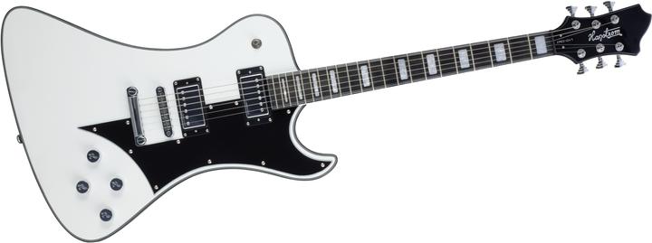 Image du produit Hagstrom Guitare électrique, Fantomen, White Gloss (Guitare électrique, Acajou, Érable)