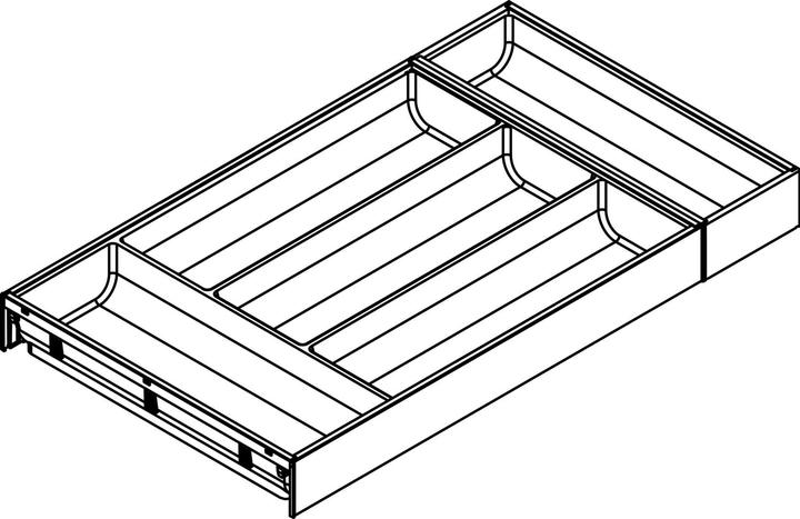 Actual product image Blum Cutlery tray AMBIA-LINE 300