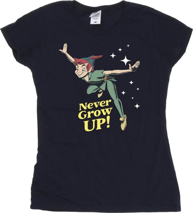 Immagine prodotto Disney Peter Pan Never Grow Up Maglietta Donna (XL)