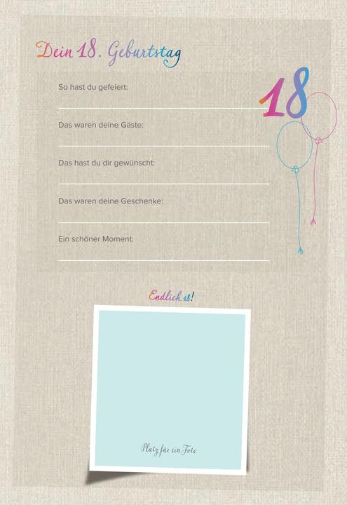 Produktbild Das bist Du! Deine ersten 18 Jahre (Deutsch, Wartberg, 2020)