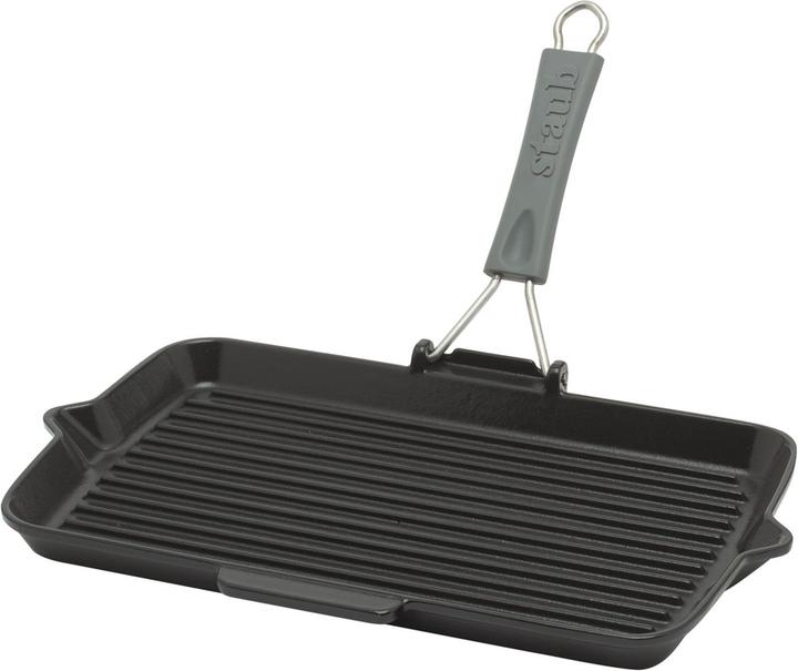 Actual product image Staub Grill pan (34 cm, Grill pan, Cast iron)