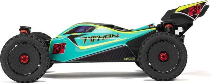 Actual product image Arrma Buggy TYPHON BLX 223S Grün ARTR, 1:8 (ARR Almost Ready to Run)