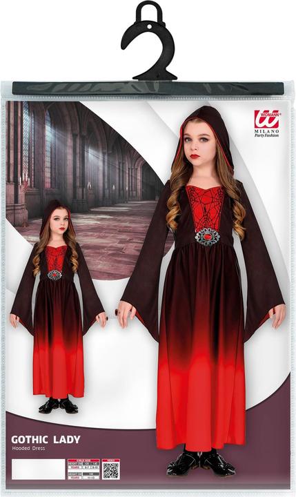 Actual product image Widmann Gothic Girl Hadria (158)