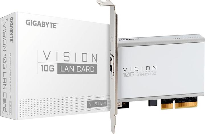 Image du produit Gigabyte Carte Vision 10G LAN simple 10GbE Lan RJ45 (PCI Express 3.0 x4)
