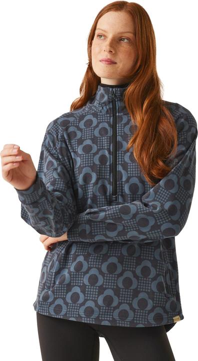 Actual product image Regatta Womens/Ladies Orla Kiely Rain Cloud Half Zip Midlayer (36 D)