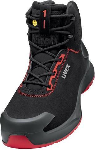 Produktbild Uvex Sports uvex 1 x-craft Stiefel S3L 68044 schwarz, rot Weite 14 Grösse 49 (S3, 49)