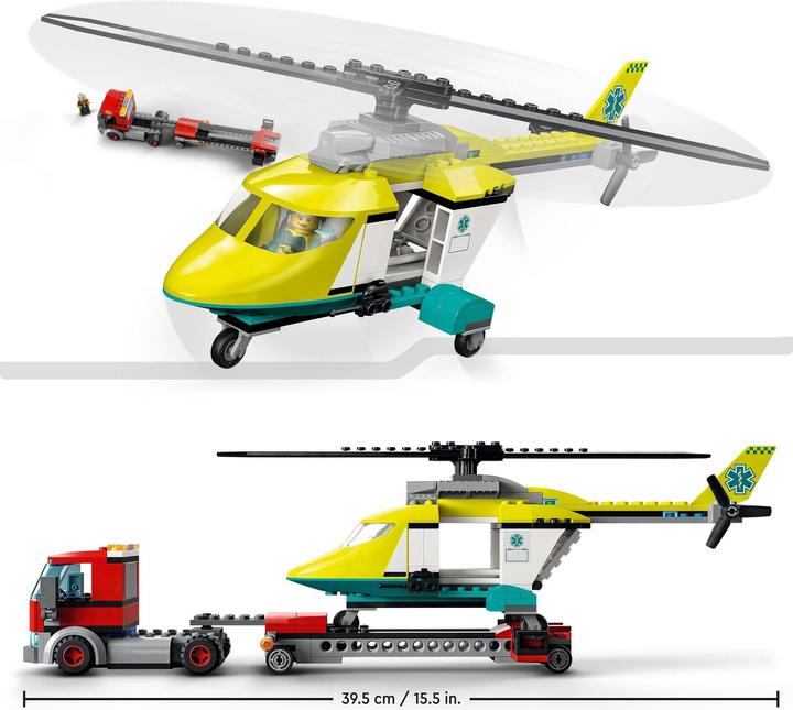 Produktbild LEGO Hubschrauber Transporter (60343, LEGO City)
