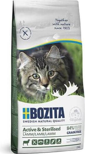 Immagine prodotto Bozita Cat Active & Sterilised Grain Free Lamb (Adulto, 1 pz., 2000 g)