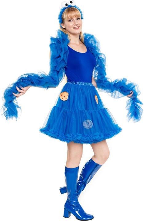 Produktbild Maskworld Die Sesamstrasse Krümelmonster Tutu - für Fasching (One Size)