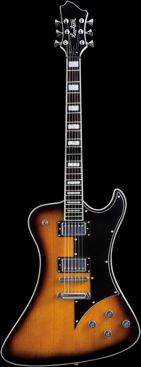 Produktbild Hagstrom E-Gitarre, Fantomen, Tobacco Sunburst (E-Gitarre, Mahagoni, Ahorn)