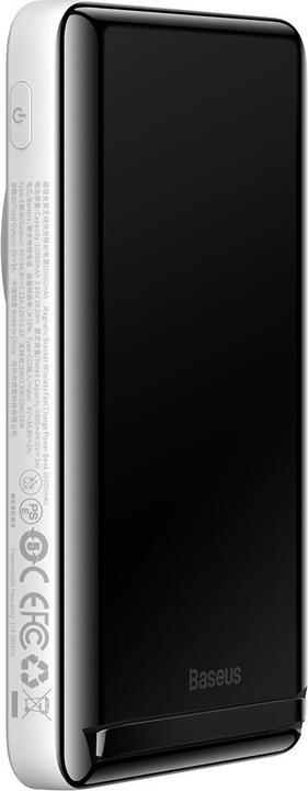 Productafbeelding Baseus Powerbank Magnetic 10000mAh 20W (wit) (10000 mAh, 20 W, 10000 Wh)
