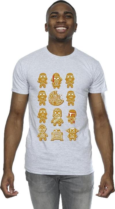 Immagine prodotto Star Wars Episode IV: A New Hope 12 Gingerbread Maglietta Uomo (L)