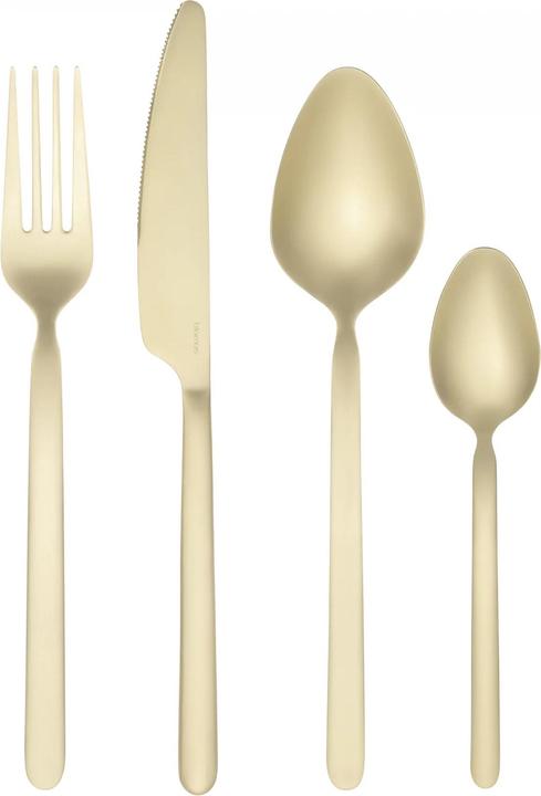 Produktbild Blomus Besteckgarnitur Stella black 16-teilig (16 Stück, Besteck Set)