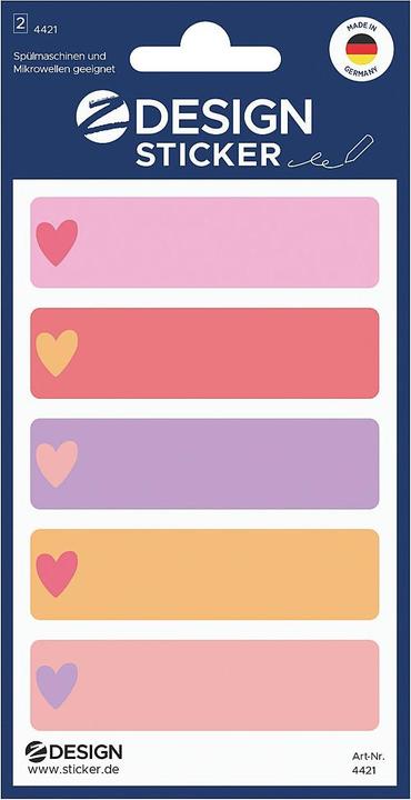 Energy Label Z-Design Stickers for labelling