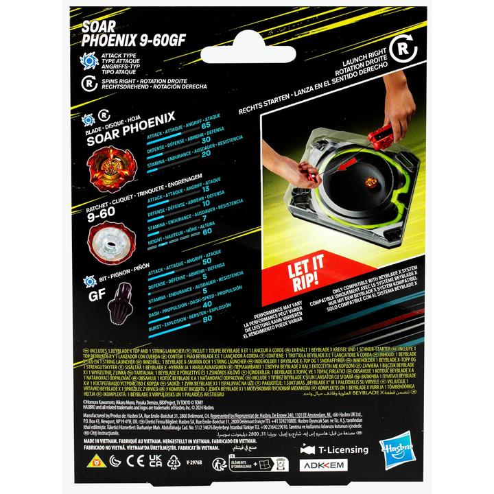 Actual product image Hasbro Bey Bbx Deluxe String Launcher Set (German)