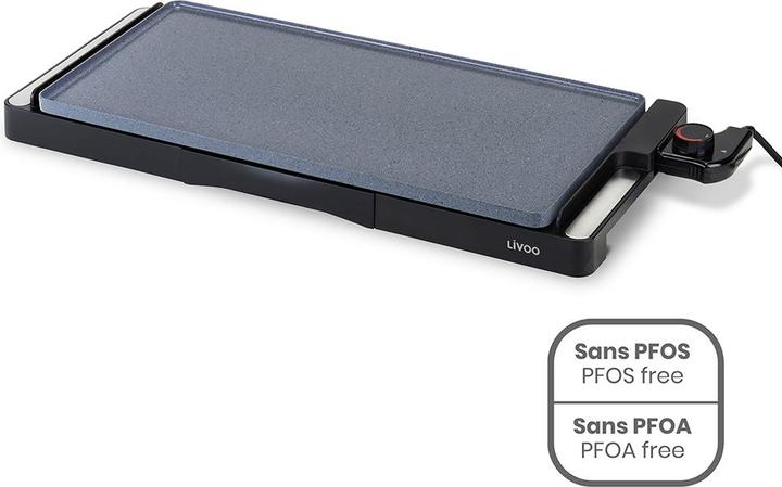 Actual product image Livoo Ceramic-coated plancha