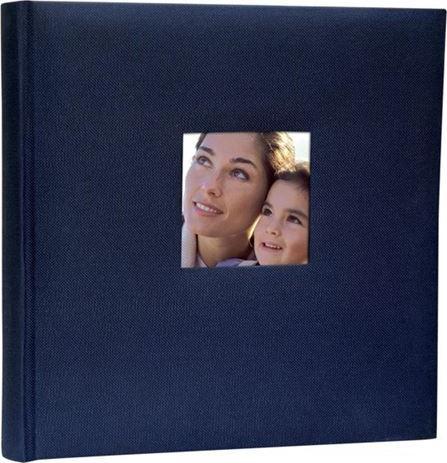 Produktbild ZEP Foto Album OB313130 Cotton Con Velina Blue mit 30 Seiten 31x31 cm