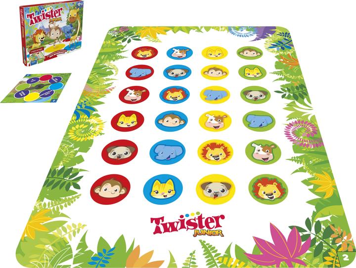 Actual product image Hasbro Gaming Twister Junior (German)