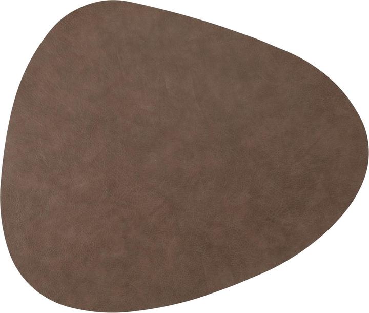 HTI-Living Tischset 4-teilig Braun Lederoptik (4 x, 45 x 36 cm)