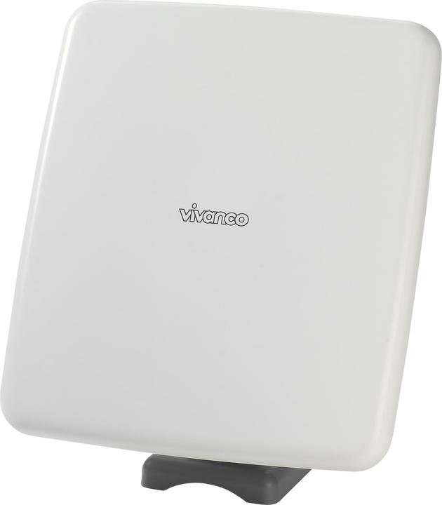 Actual product image Vivanco TVA 501, outdoor antenna 48 dB (Flat antenna, 48 dB, DVB-T / -T2)