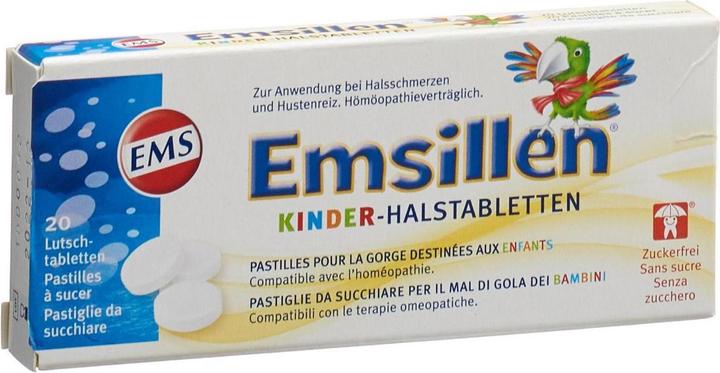 Immagine prodotto Emser Emsillen bambini compresse per la gola vaniglia pz. (1 Pezzo/i)