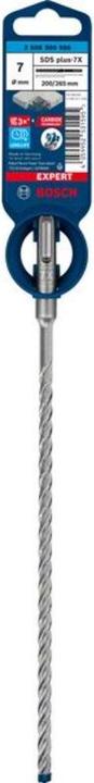 Immagine prodotto Bosch Professional Zubehör Trapano a percussione EXPERT SDS plus-7X, 7 x 200 x 265 mm (7 mm)