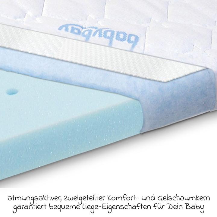 Produktbild Babybay Babymatratzen & Kindermatratzen Matratze Medicott extraluftig 3D Mesh für Beistellbett