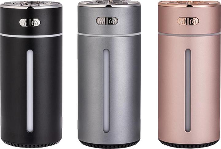 Produktbild xO Luftbefeuchter HF09 RGB light wireless 300 ml grau