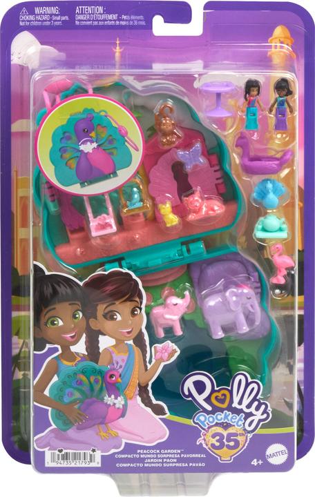 Produktbild Polly Pocket Peacock Garden-Schatulle