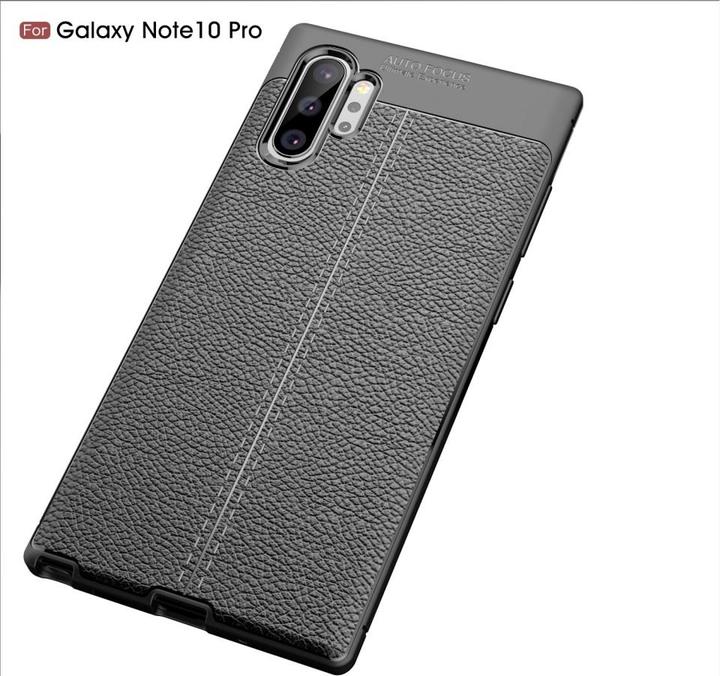 Image du produit Screenguard Samsung Galaxy Note10+ Housse Design en cuir TPU Cover (Samsung Galaxy Note 10+)