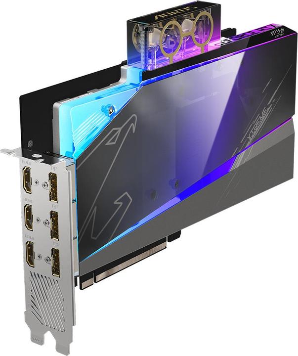 Produktbild Gigabyte Aorus GeForce RTX 3080 Xtreme Waterforce WB LHR (12 GB)