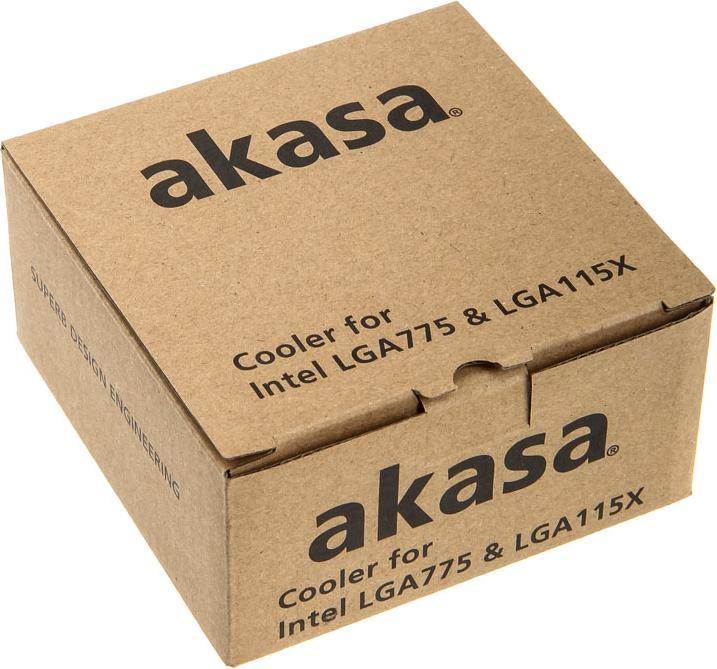 Produktbild Akasa AK-CC7129BP01 Low Profile CPU-Kühler (21 mm)