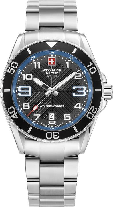 Produktbild Swiss Alpine Military 7029.1135 Raptor Herrenuhr 42mm 10ATM (Swiss Made, 42 mm)