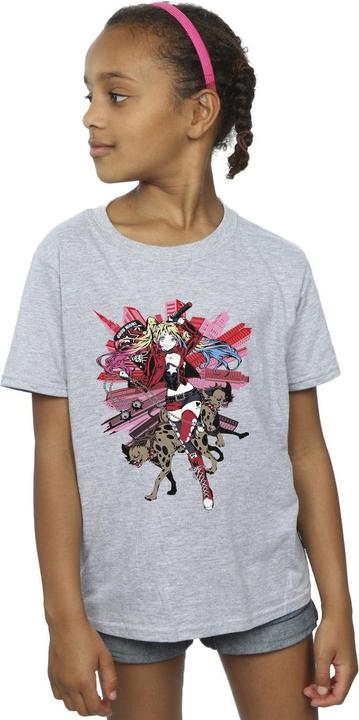 Produktbild Harley Quinn Hyenas TShirt Mädchen (140, 146)